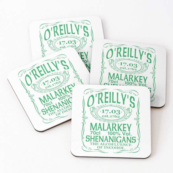 Item preview, OReillys St Patricks Day Irish Shenanigans and Malarkey designed and sold by CoolYule.