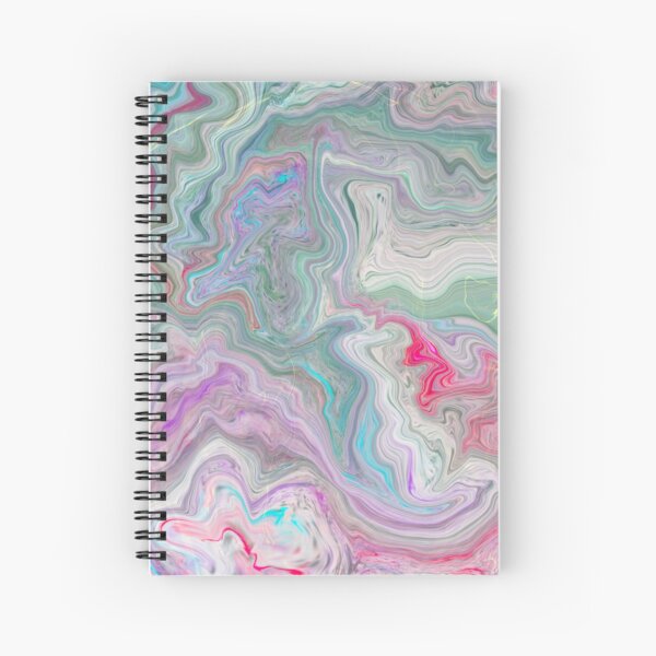 Pink Geode Spiral Notebook