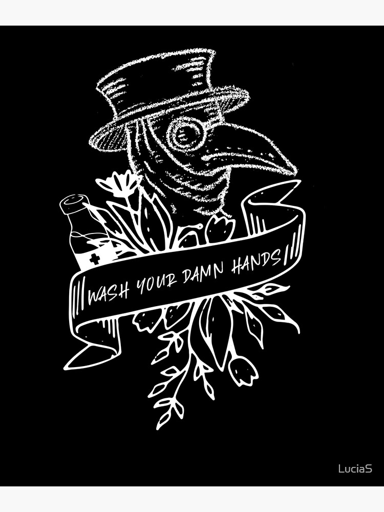 Plague Doctor Wash Your Hands T-Shirt Plague Doctor Wash Your Hands T-Shirt