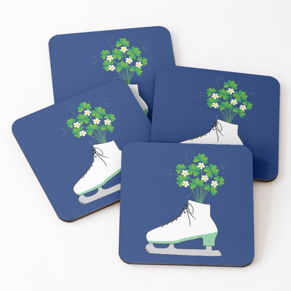 Item preview, SK8 Vase of Shamrocks designed and sold by CoralFoxDesigns.