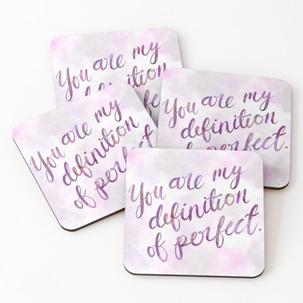 Item preview, Definition of Perfect Quote - Love Quote designed and sold by MyMumNMeQuotes.