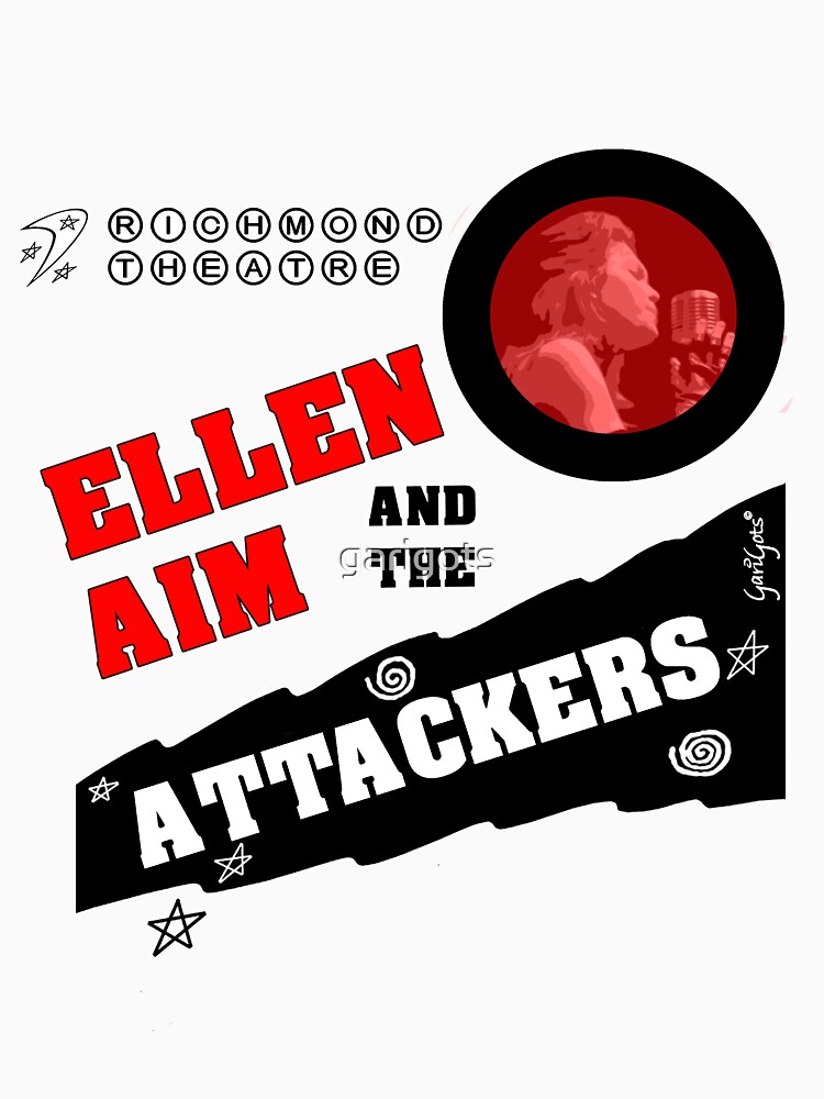 ellen aim and the attackers t shirt