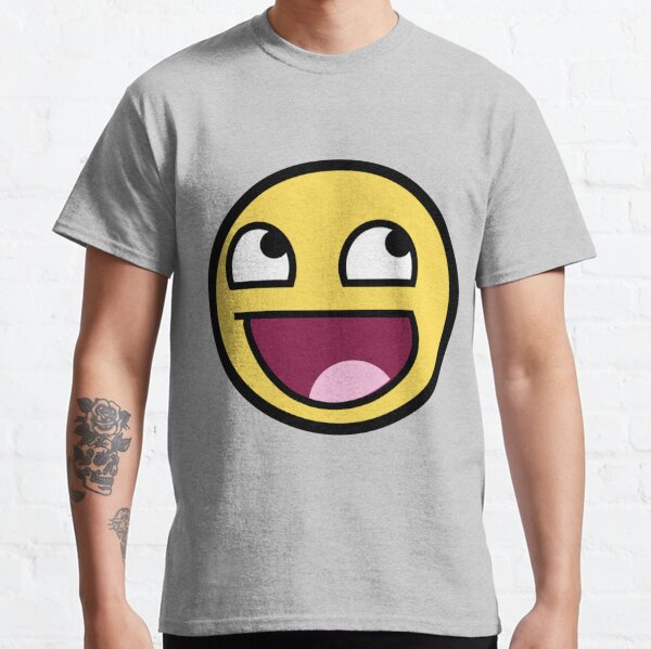 Epic Face Epic T Shirts Redbubble - roblox face epic smiley