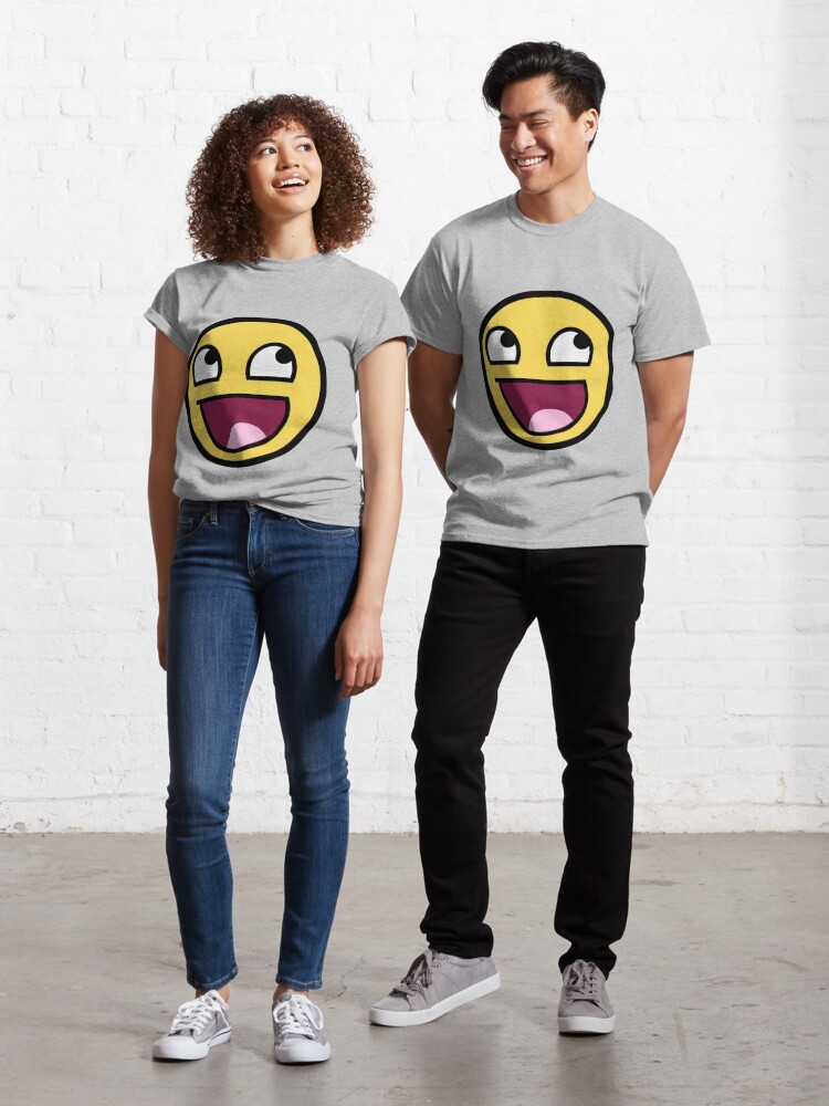 Awesome Face Epic Smiley Essential T-Shirt for Sale by Thomas Ullrich