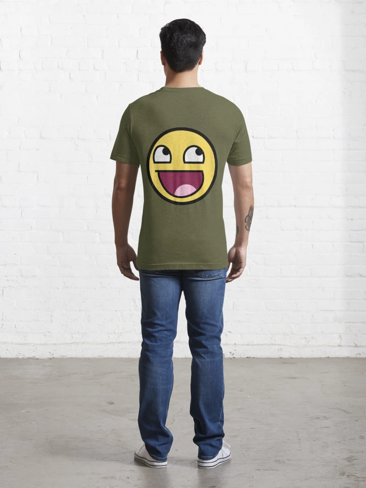 Awesome Face Epic Smiley Essential T-Shirt for Sale by Thomas Ullrich