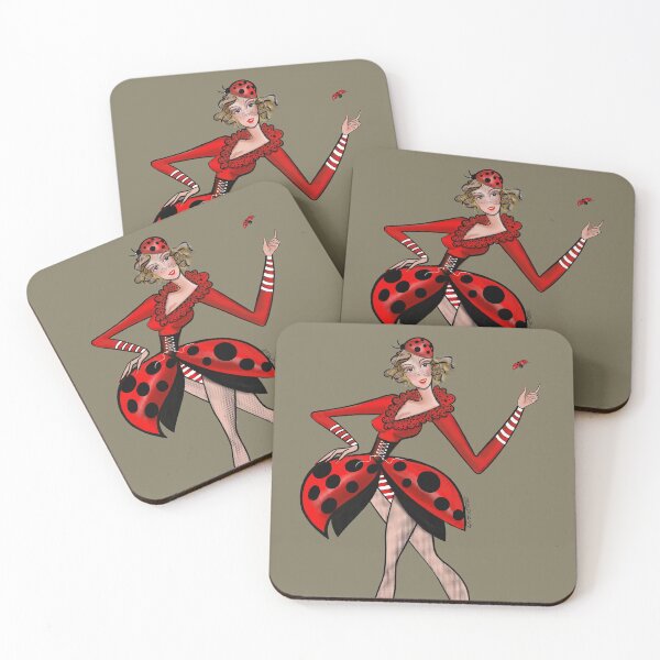 Item preview, Ladybird girl designed and sold by PG Illustration.