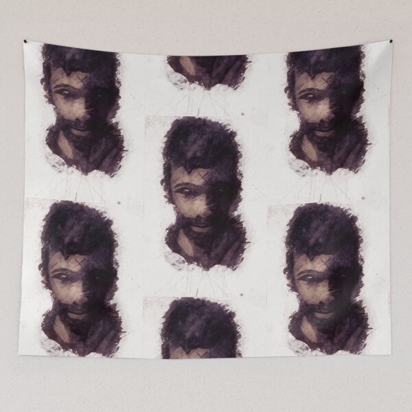 Item preview, Watercolor bearded demon  designed and sold by jdunnz.