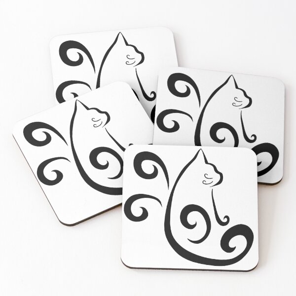 Item preview, Cat Swirl Design designed and sold by Hikari Aki Arts.