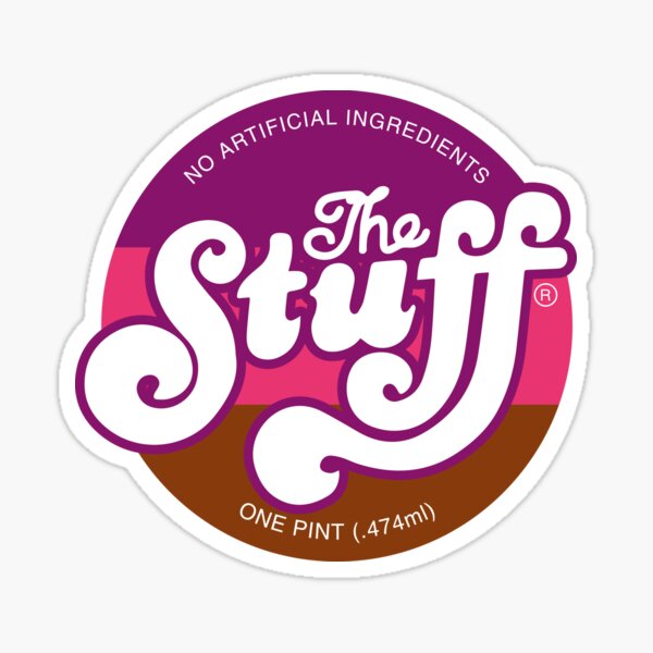 The Stuff - Horror Movie Sticker for Sale by Lorrane Lor Artist