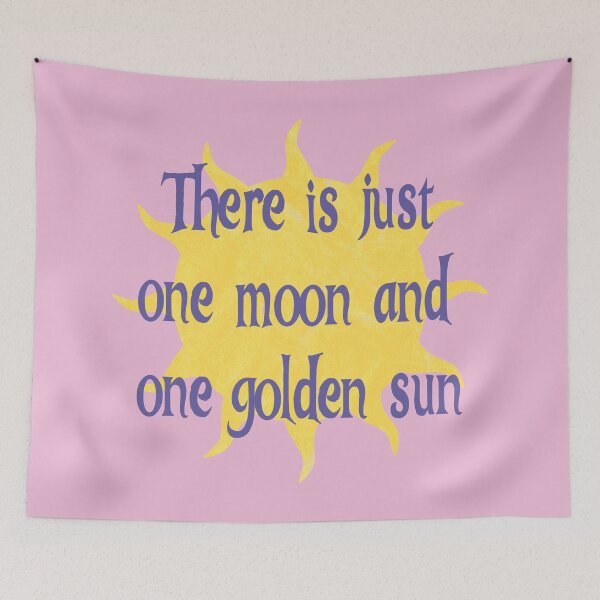 Item preview, There is just one moon and one golden sun... designed and sold by FandomTrading.
