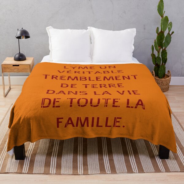 Aperçu de l'œuvre LYME UN VÉRITABLE TREMBLEMENT DE TERRE DANS LA VIE DE TOUTE LA FAMILLE créée et vendue par Ralek.