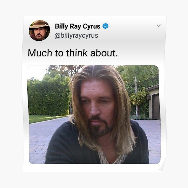 Billy Ray Cyrus Poster