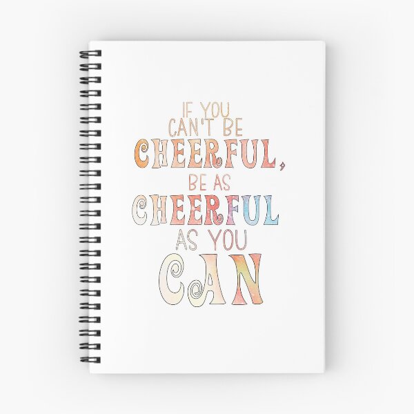 Item preview, Anne of Green Gables-Inspired "Be Cheerful" designed and sold by mulberrydragon.