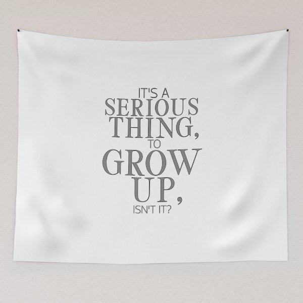 Item preview, Anne of Green Gables "To Grow Up" designed and sold by mulberrydragon.