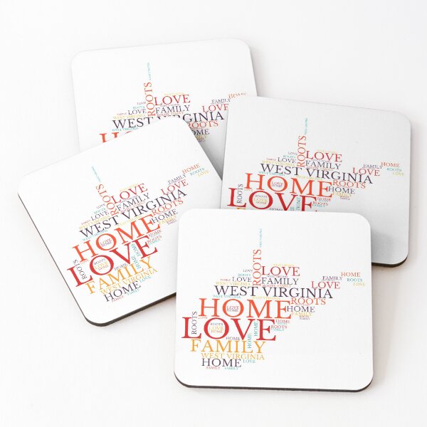 Item preview, West Virginia Home, Love, Roots and Family Map designed and sold by marosharaf.