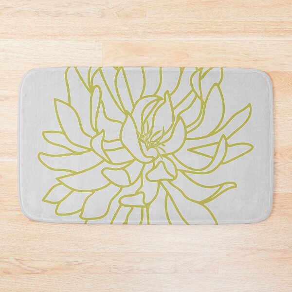 Item preview, Chrysanthemum One-grey designed and sold by Annette Chabidon Studio.