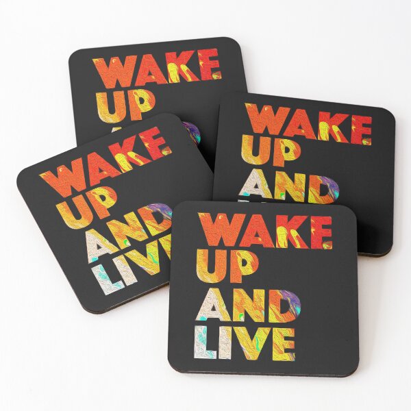 Item preview, Wake Up And Live Psychedelic Trippy Colorful designed and sold by JackCurtis1991.