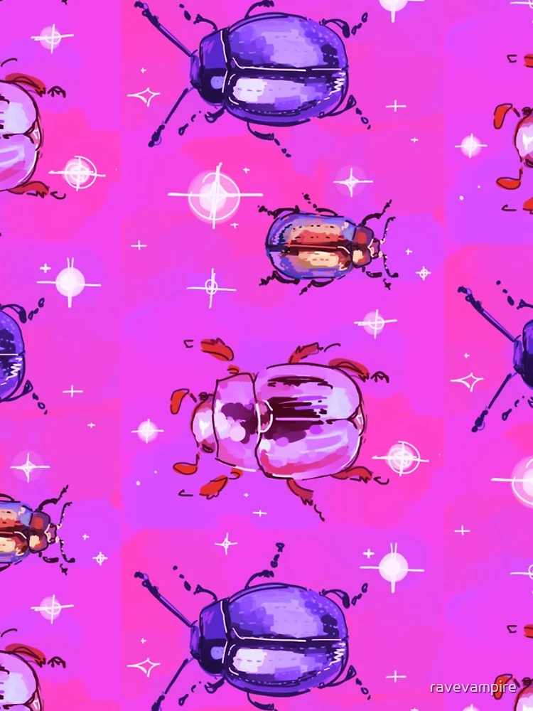 Thumbnail 5 of 5, iPhone Case, Bug Rave designed and sold by ravevampire.