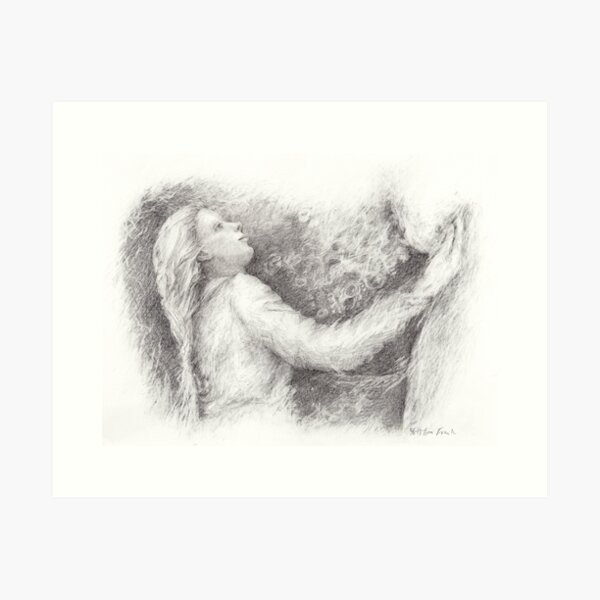 Playing to the tune of life (2) Art Print