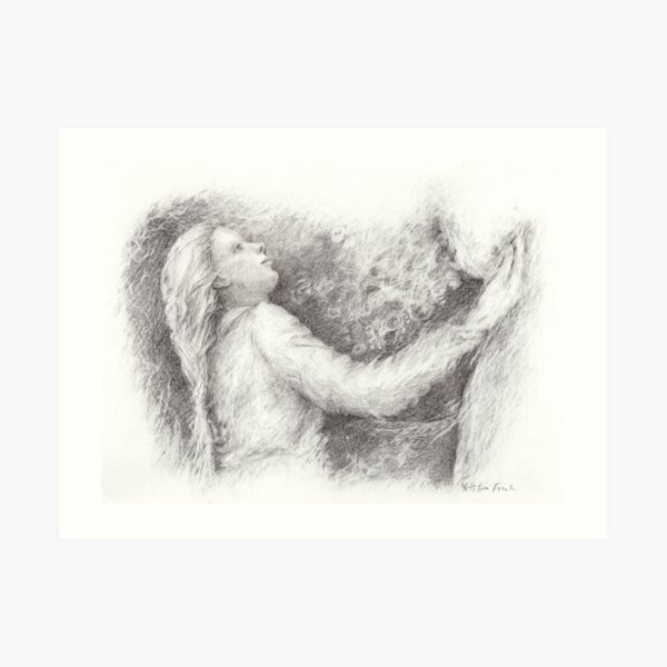 Playing to the tune of life (2) Art Print