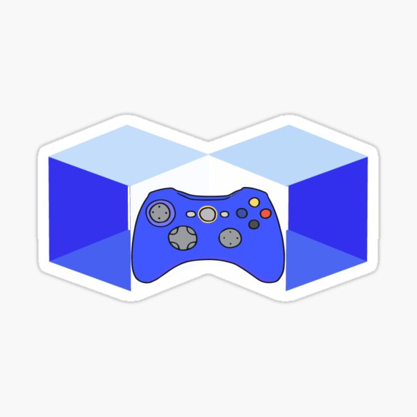 Cube gamepad Sticker