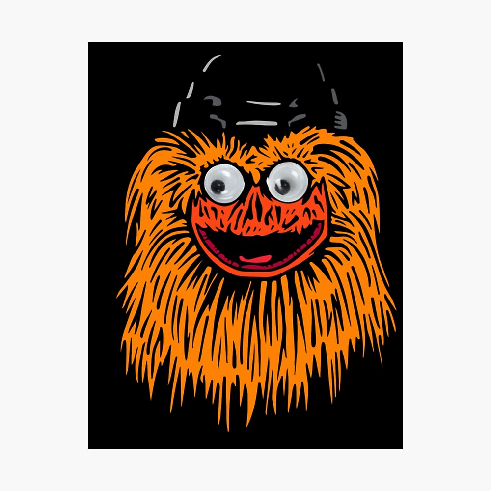 Flyers New Mascot "Gritty" Poster for Sale by WittyFox