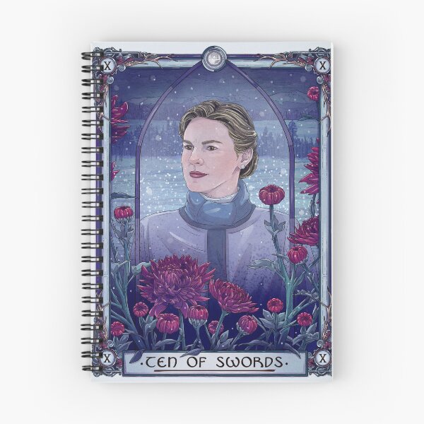 Item preview, Lucado | Ten of Swords | Wynonna Earp Tarot designed and sold by TaylorRoseArt.
