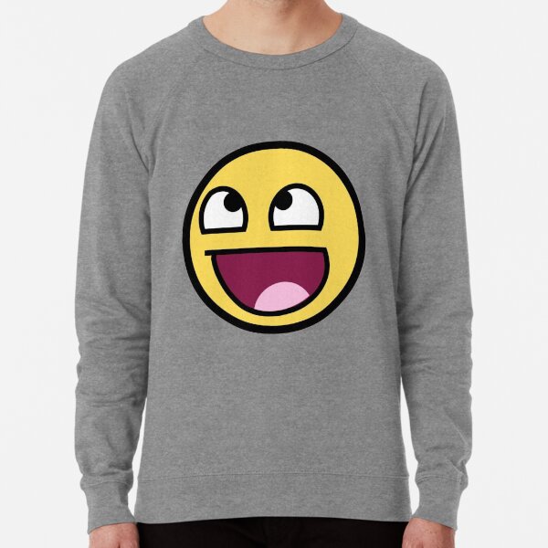 Epic Face Sweatshirts Hoodies Redbubble - amazing meme faces text derpy epic face roblox awesome face png image with transparent background toppng