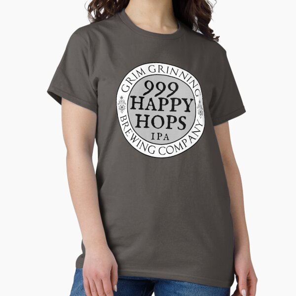 Item preview, 999 Happy Haunts IPA Grim Grinning Brewing Company designed and sold by FandomTrading.