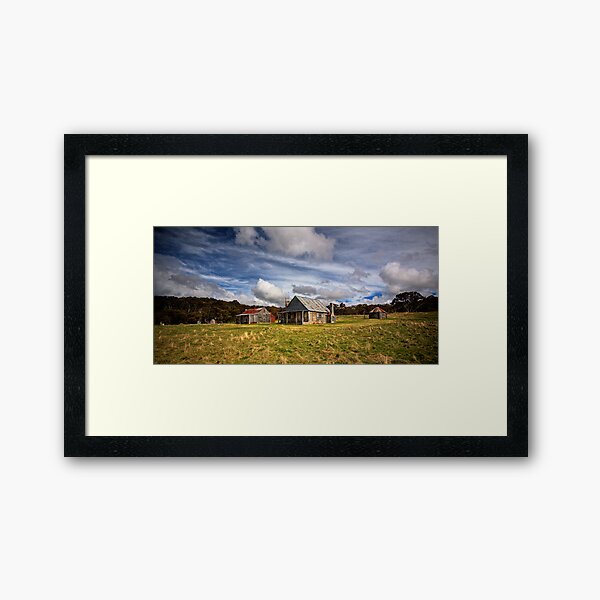 Coolamine Homestead, Kosciuszko National Park Framed Art Print