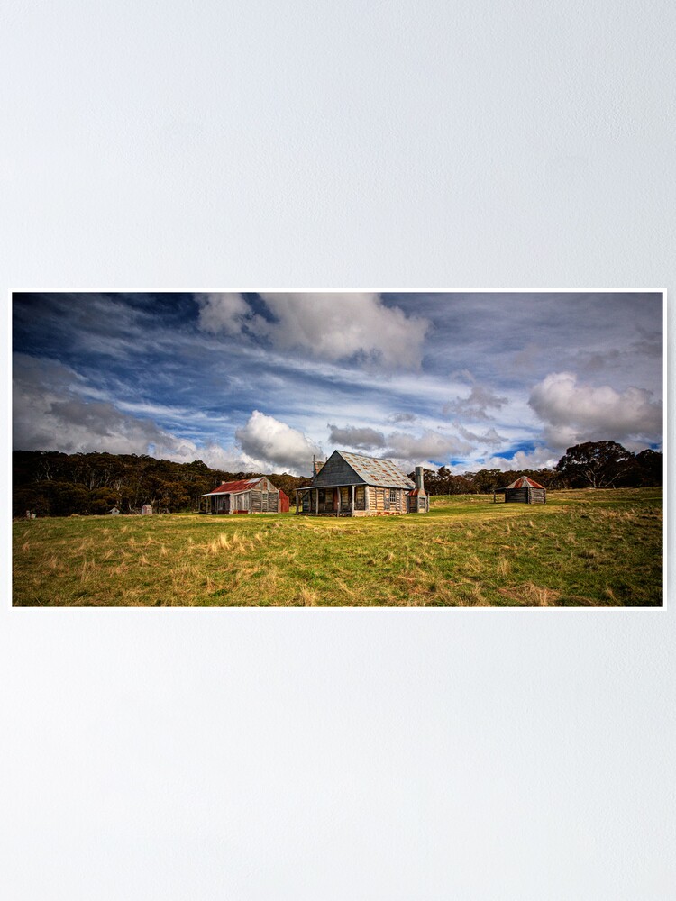 Alternate view of Coolamine Homestead, Kosciuszko National Park Poster