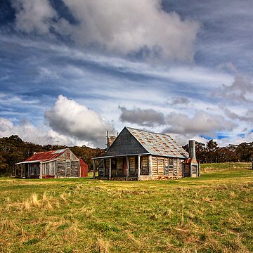 Artwork thumbnail, Coolamine Homestead, Kosciuszko National Park by Richard  Windeyer