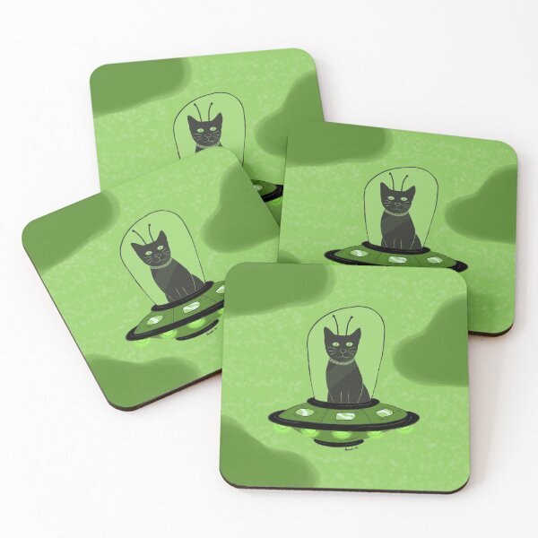 Item preview, Alein Kitty designed and sold by -SpookyCatLady.
