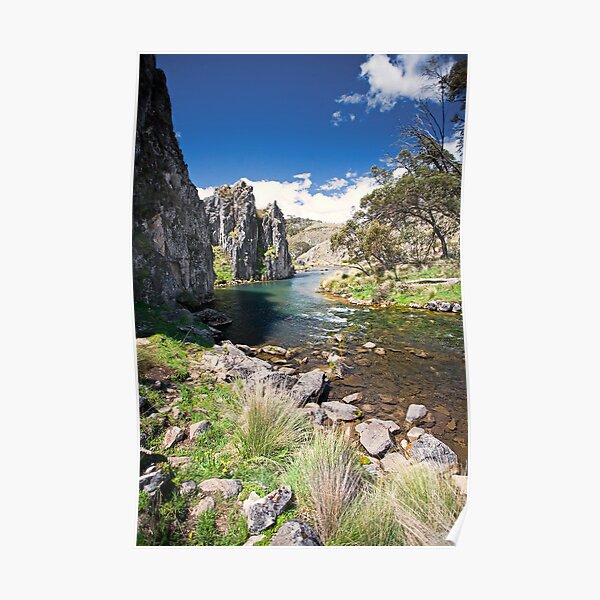Caves Creek, Kosciuszko National Park Poster