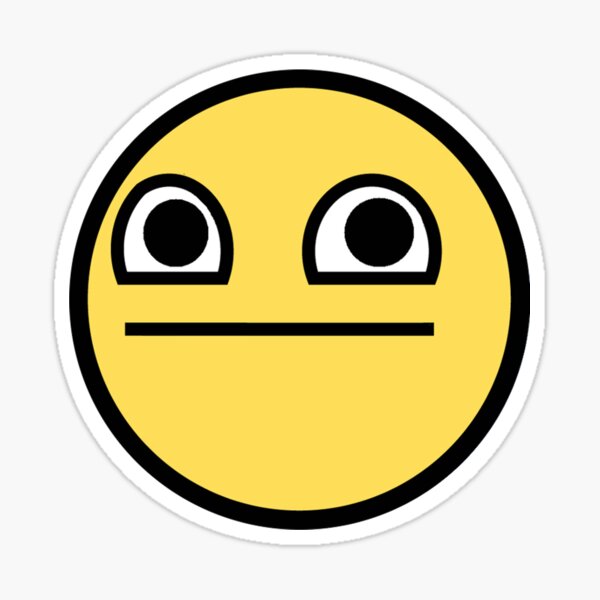 Awesome Face Epic Smiley Sticker for Sale by Thomas Ullrich