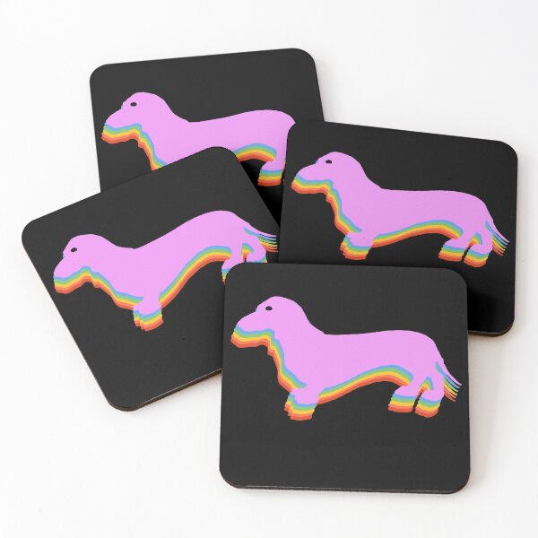 Item preview, Dackel Regenbogen designed and sold by blankshirt.