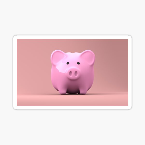 Item preview, Pink Piggy Bank designed and sold by VENOM-11.
