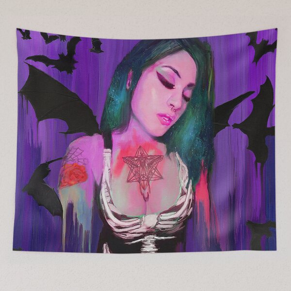 Item preview, Bat Girl designed and sold by Dreadful Daze©.