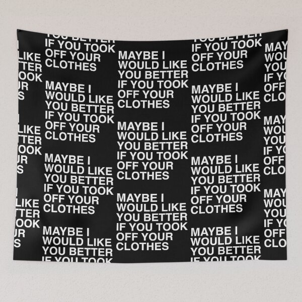 Item preview, if you're too shy (let me know) lyrics (noacf the 1975) designed and sold by Diygurugirl.