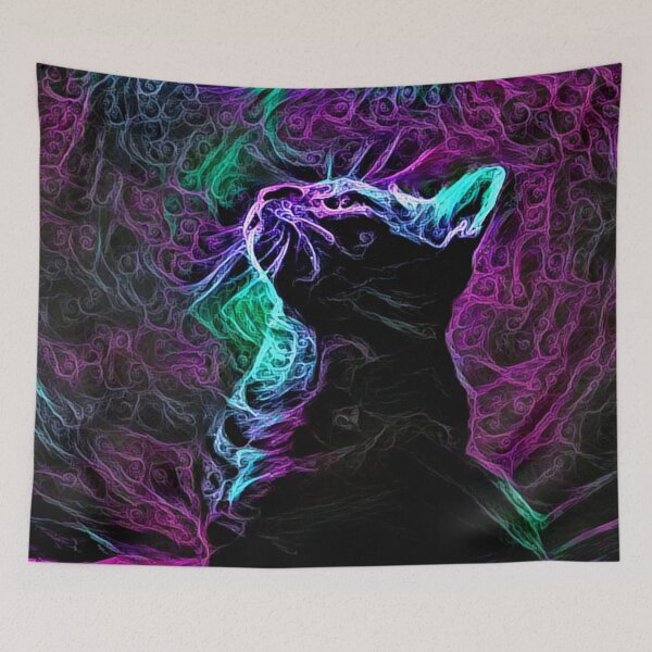 Item preview, Midnight Cat Excitability designed and sold by Alyxandre.