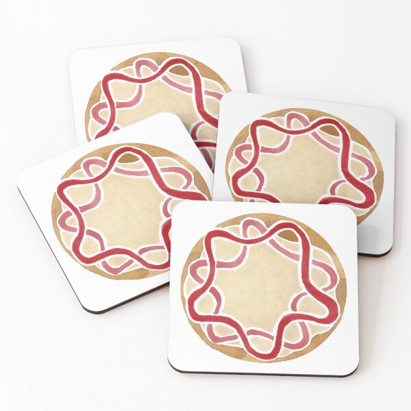 Item preview, Strawberry Squiggles Donut designed and sold by EllieJCreative.