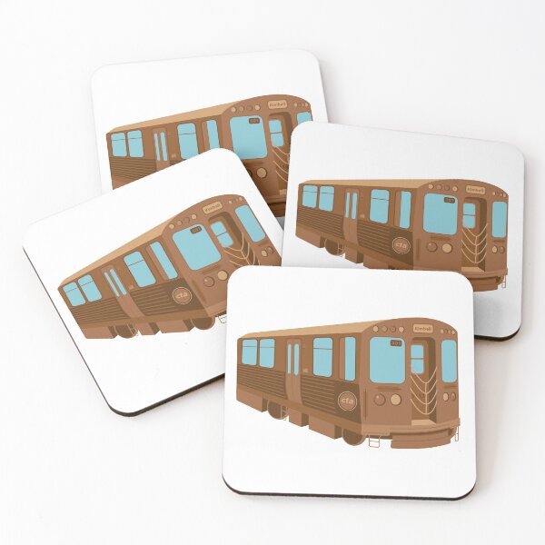 Item preview, CTA Brown Line designed and sold by Michelle Esbensen.