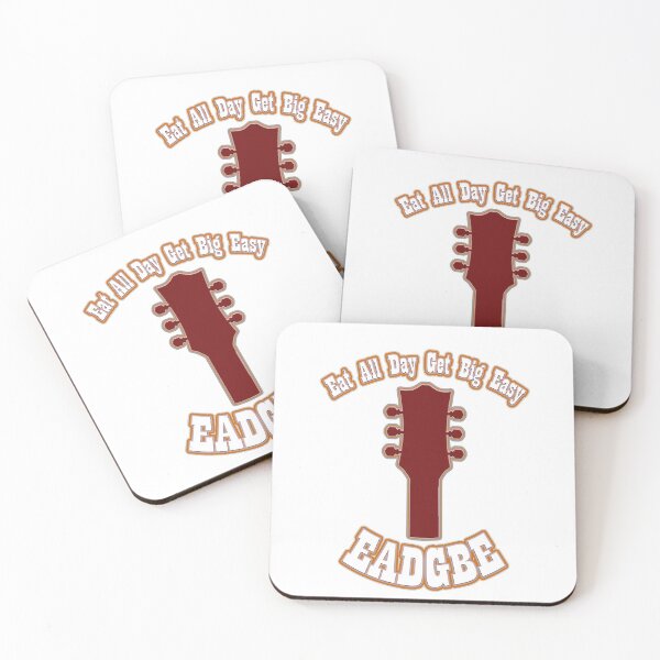 Item preview, eat all day get big easy - guitar designed and sold by Threads & Fabrics.