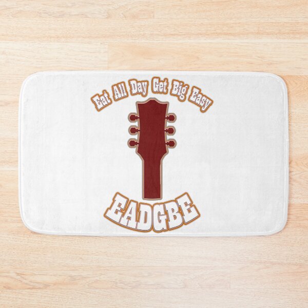 Item preview, eat all day get big easy - guitar designed and sold by Threads & Fabrics.