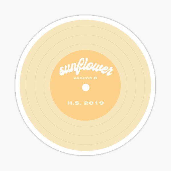 Sunflower - Harry Styles Sticker