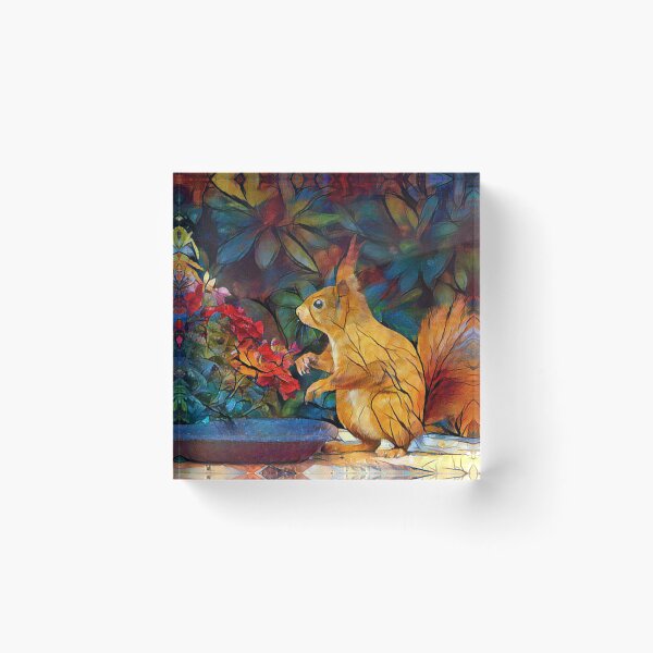 Item preview, Autumn Squirrel Snacktime designed and sold by Alyxandre.