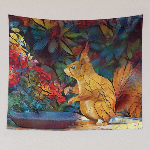 Item preview, Autumn Squirrel Snacktime designed and sold by Alyxandre.