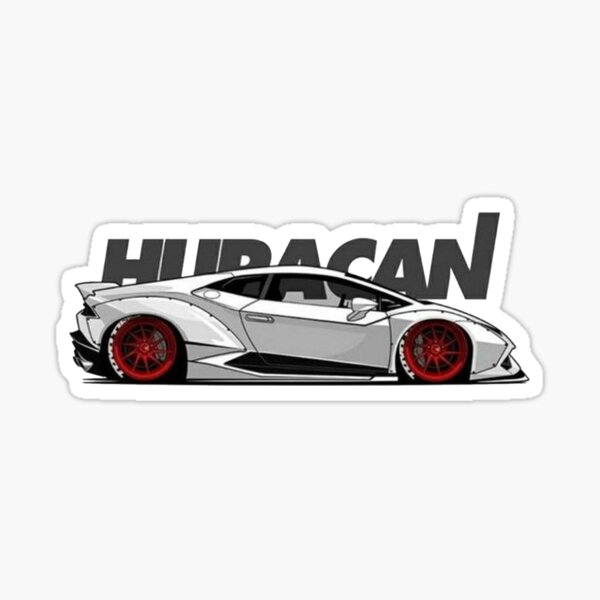 HURACÁN DE LAMBORGHINI Pegatina