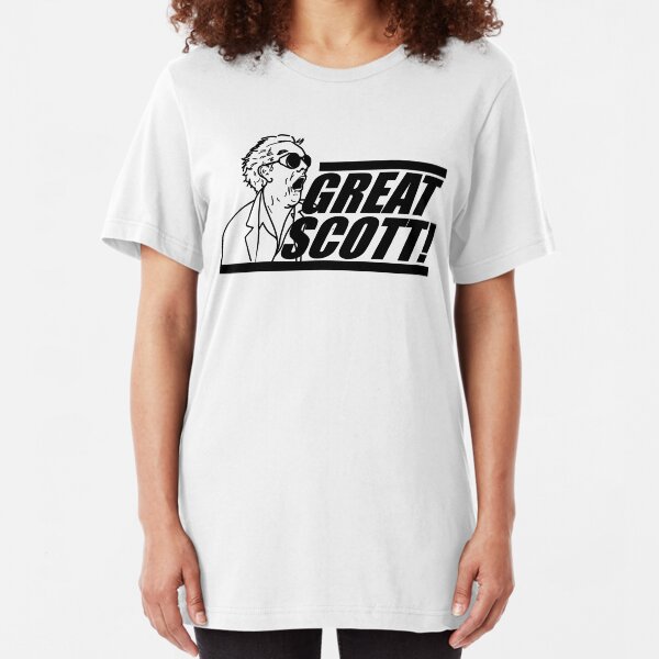 Doc E. Brown Great Scott Slim Fit T-Shirt