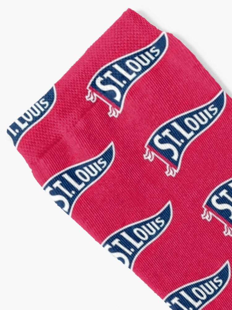 St Louis Pennant - Red Socks for Sale by SaturdayACD